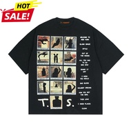 TAYLOR SWIFT 1989 RELAXED FIT TSHIRT BLACK