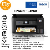 Epson L4260 All-In-One WiFi Ink Tank Printer - Print/Scan/Copy/Duplex/WiFi (Replacement of Epson L41