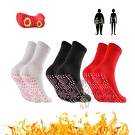 1 Pairs Tourmaline Acupressure Self-Heating Shaping Socks, Tourmaline Slimming Acupressure Reflexolo