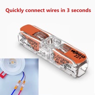 10PCS WAGO 221-2411 Wire Inline Splicing Connectors, Electrical Connectors for Solid and Stranded Co