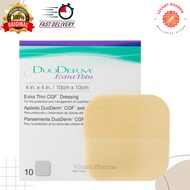 Duoderm Extra Thin CGF Dressing 10cm x 10cm (1 Piece)