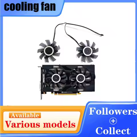 Cooling Fan CF-12815S GTX 1660 TI RTX 2060 GPU Fan for INNO3D GeForce GTX 1660 Ti RTX 2060 Graphics 