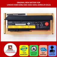 ORIGINAL NEW LENOVO X200 X200s X201 X201i X201s BATTERY 9 CELLS 94Wh 45N1170 42T4695 43R9255