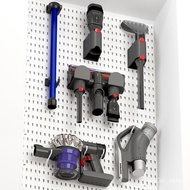 Wall Storage Tool Cabinet Suitable for Dyson Vacuum Cleaner Storage Rack Wire-Wrap Board Free Punch and Nail Storage Cab