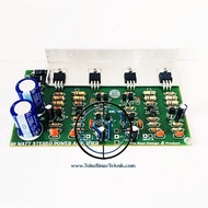 60w Stereo Power Amplifier Kit 2SD313 + PSU Regulator Power Supply Metal Film + heatsink