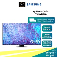 Samsung 55" / 65" / 75" / 85" Inch QLED Q80C series 4K UHD Smart TV 120Hz Televisyen Television