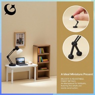 [FIREFLY1] 1Pcs 1/12 Dollhouse Desk Lamp Exquisite Miniature Decor for Collectible Sets OOO