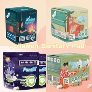 JOLIEWEN Sanitary Pad Pantiliner Day use Night Use Anti Bacterial Free Leak