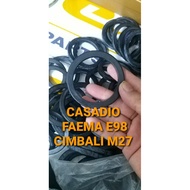 Rubber gasket for Casadio FAEMA CIMBALI coffee machine - Italian product Rubber gasket