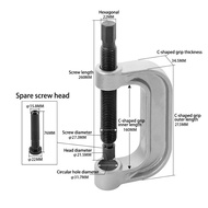 21 Pcs/Set Ball Joint Press Kit Carbon-steel Auto Repair Remover Install Adapter Tools for Garage Au