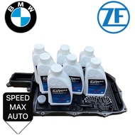 ( 100% ZF ) ATF ZF GA8P75HZ ZF8HP 8 SPEED AUTO TRANS OIL PAN WITH FILTER KIT BMW X5  F15 F30 G01 G11