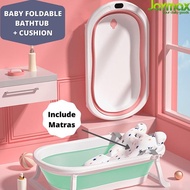 Foldable Baby Bathtub / Foldable Silicone Baby Bathtub With Mattress