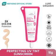 LUXE ORGANIX High Protection Perfecting UV Tint Serum Sunscreen SPF 50 PA +++ 10g