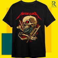 metallica rockband premium tshirt 190gsm