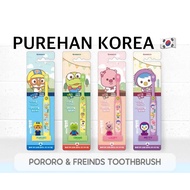 [PORORO] Pororo and Friends Toothbrush standing toothbrush with holder and figure 2pieces set (Loopy