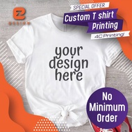 Printing Tshirt custom / Printing Baju custom / Logo printing / tshirt printing