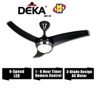 Deka LED Ceiling Fan Baby LED - Black (42 Inch)