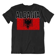 Flag T-Shirt Albania Fashion Country Best Souvenir Gift Tee Logo