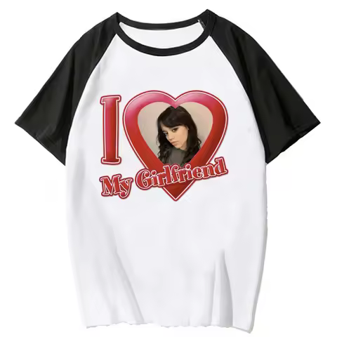 Jenna Ortega t-shirts women anime Tee female comic graphic funny clothing