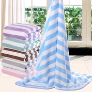 Bath Towel Plain Color Big size： 70CMX140CM   Coral velvet  cotton Quick Dry cotton adult makapal pl