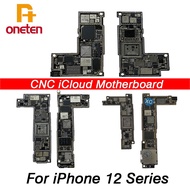 CNC ID Motherboard For iPhone 12 12Pro 12Promax 12mini iCloud Mainboard Swap Removed Baseband CPU Lo