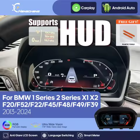 Digital Cluster LCD Dashboard Cockpit Virtual Instrument For BMW 1 Series 2 Series X1 X2 F20/F52/F22
