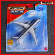 Matchbox Boeing 787 2026 New Casting Matchbox Sky Busters American Airline Boeing 737 Kapal Terbang 