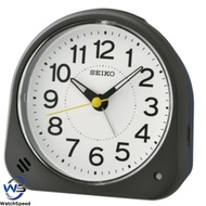 Seiko QHE188KN QHE188K Quiet Sweep Auto Constant Light Beep Alarm With Snooze Bed Side Alarm Table Clock