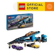 LEGO City 60408 Car Transporter Truck with Sports Cars (998 Pieces)