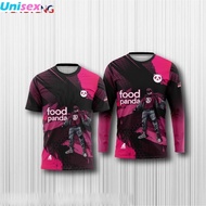 2025 New Summer Food Panda Riders T Shirt, Baju Panda Loose T Shirt