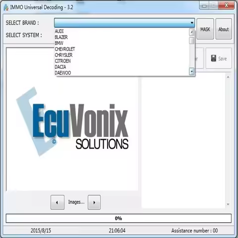 EcuVonix 3.2 IMMO Universal Decoding Remove IMMO Offwith Keygen Unlimited Crack+ Software MTX DTC Re