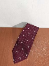 義大利製 Burberry 點點 100%絲 英倫 紳士 領帶