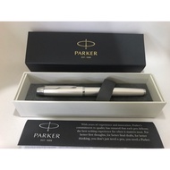 Parker IM White Roller Ball CT Pen (Silver Clip)