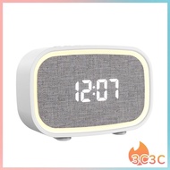 White Noise Sleeper Sleep Aid Wireless Alarm Clock Wireless Alarm Clock LED Digital Display Clock Smart Nightlight