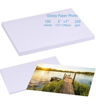 3.5"x5" 4"x6" 5"x7" 6"x8"8"x10" Glossy Paper Photo for Dye Ink Printer 230gsm Inkjet Printing Photo 