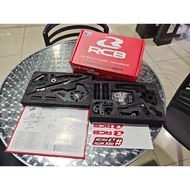 RCB S2-V2 Single Footrest For Yamaha Y15ZR V1 & V2 & Y16ZR V1 & V2 ( 1set ) ( 1000% Original RCB )