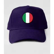 Camoe Italy Flag Premium Baseball Cap Italian Flag