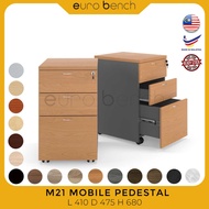 M21 Euro Bench - Office Mobile Pedestal - Cabinet - 3 Drawer - 3 Laci Mudah Alih - 办公室 - 柜子