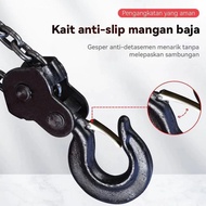 Reaim Chain Block 0.5 Ton 3 Ton/ 5 Ton 3 Meter Manual Hoist Round Manual Pulley Lifting Tool Chain H