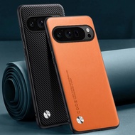 Luxury PU Leather Case For Google Pixel 9 Pro XL Back Cover Silicone Protection Phone Case For Googl