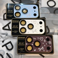 Ready Stock APIOU Lens Protector 18Pro Silver Flash All-Inclusive Lens Protector Glacier Blue Burgun