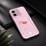 Oppo A6 4G Casing Oppo A6S Oppo A6X Oppo A6T Oppo A6T Pro Case Card Slot / Card Case ClearBENING