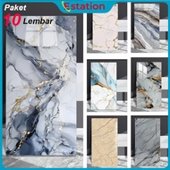 Marble Wall Paper 30 x 60 cm Marble Granite Vinyl/ Cupboard Sticker/