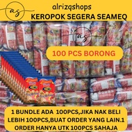 Seameq Keropok Ikan Baby Segera Asli Terengganu {100 PCS=1 BUNDLE] Percuma Sos Cili dengan Harga Borong Murah Kilang HQ