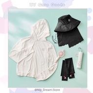 *6月26發售* 預訂 日本迪士尼 - UV Care Goods系列 - 涼感防UV連帽外套 & 手持風扇 & 防UV漁夫帽 & 涼感防UV面罩 - Minnie 米妮 Marie 富貴貓