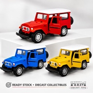TOYOTA Diecast FJ40 HardTop 1:12 Alloy Car Model FJTOYOTA - Off-road Car Model Toy V8 Turbo
