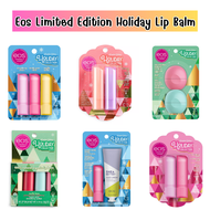 EOS Holiday Lip Balm, Hand Cream, Gift Set / ลิปบาล์ม, ครีมทามือ กลิ่นหอมมาก ของแท้ พร้อมส่ง