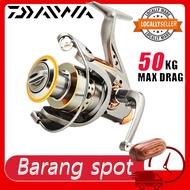 DAIWA Reel Spinning Fishing Reel Spinning Reel Baitcasting Reel Mesin Pancing 50KG Max Drag Reel Bc