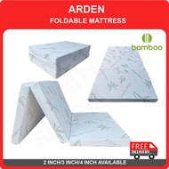 Furniture Specialist Arden Foldable Anti-static Bamboo Foam Mattress (Single/Super Single Avail)