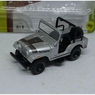 Johnny lightning jeep cj5 cj-5 silver classic gold collection loose diecast 164/